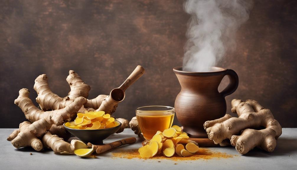 ginger root aids digestion